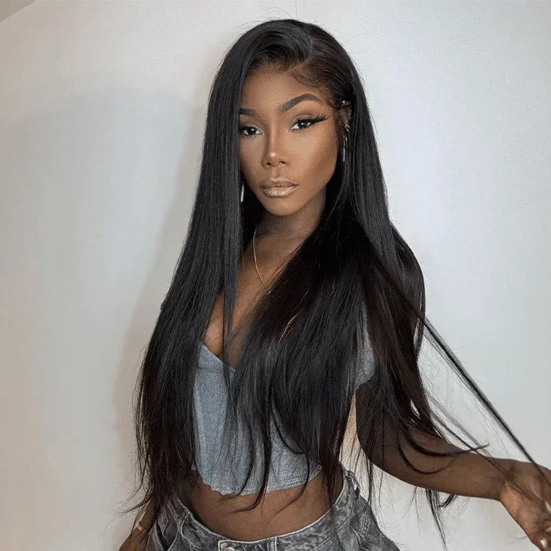 Perruque 13x4 Sans Colle Lisse