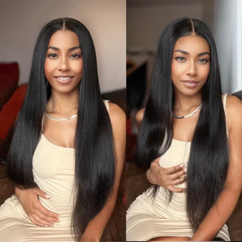 Perruque 13x4 Sans Colle Lisse