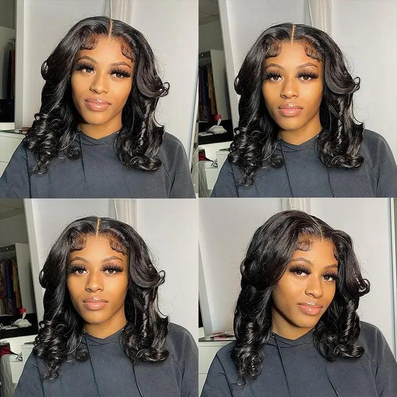 Perruque Bob 13x4 Sans Colle Body Wave
