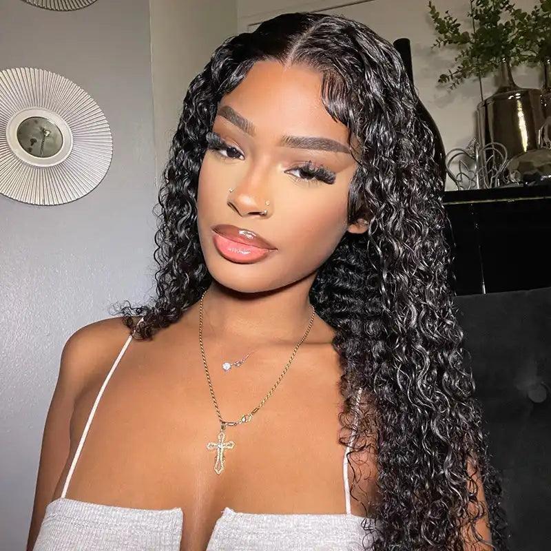 Perruque 13x4 Sans Colle Bouclée