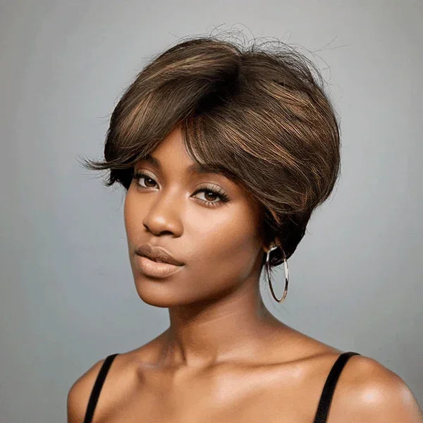 Perruque Pixie Sans Colle