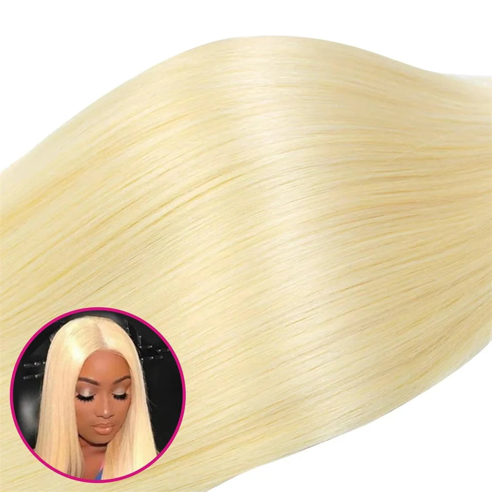 Extension Cheveux Humains Blonde 613 1