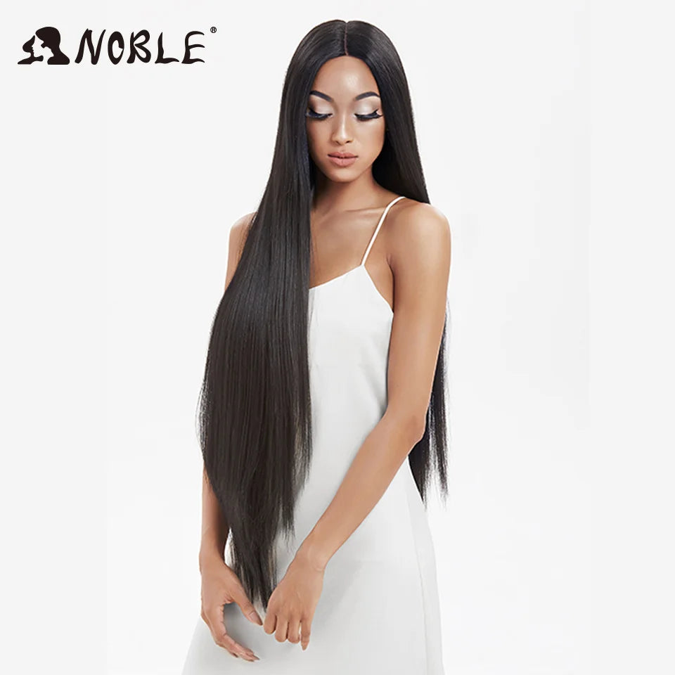Perruque Synthétique Ombré Ondulée 38"