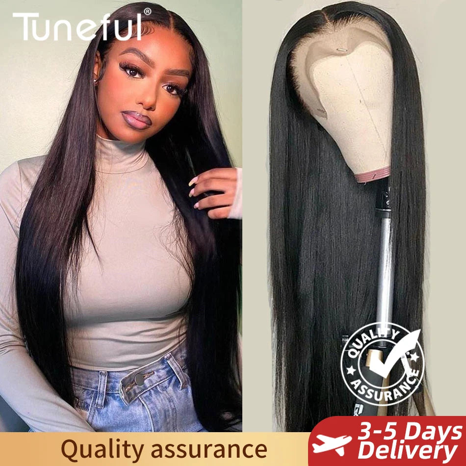 Perruque HD 13x6 Sans Colle Lisse 30"