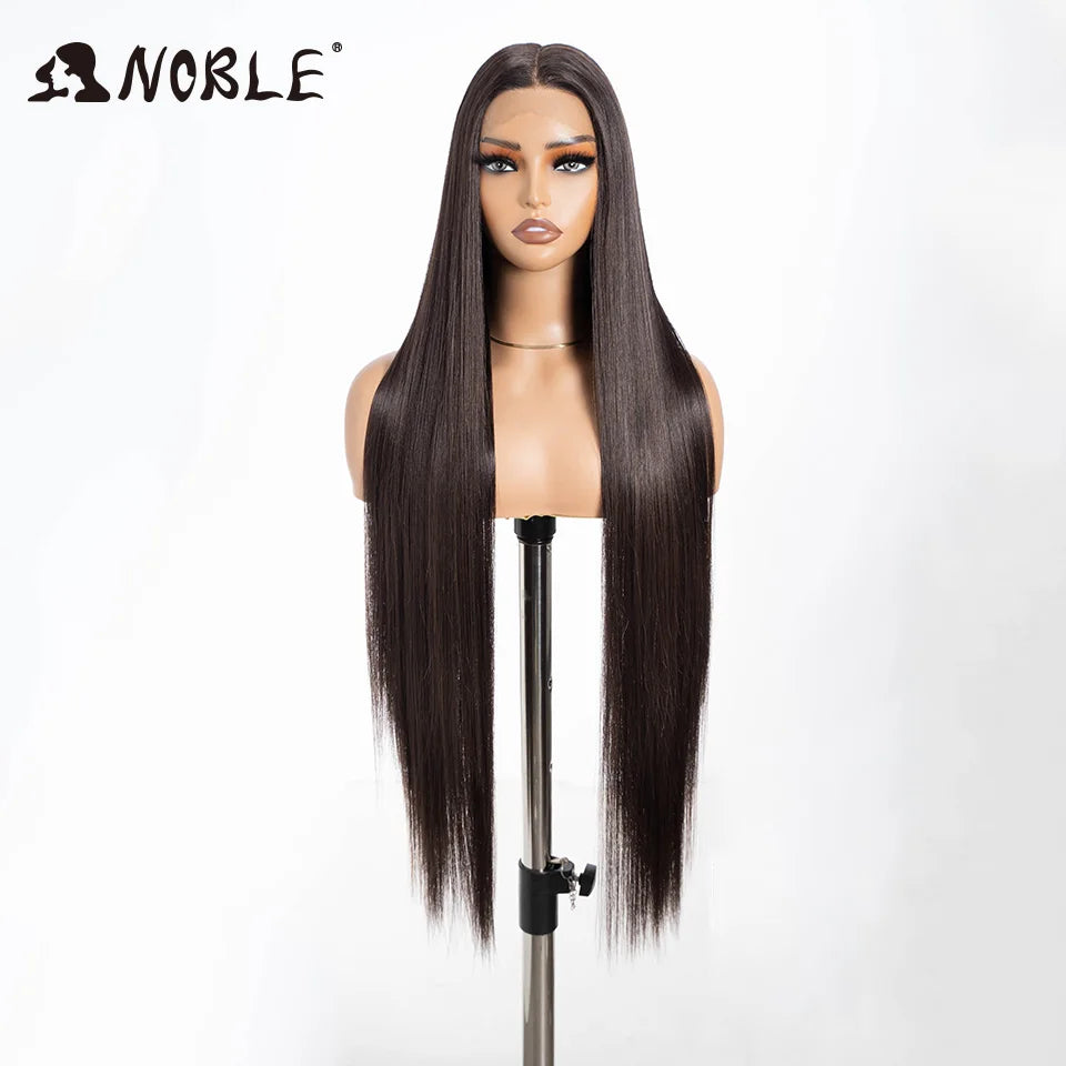 Perruque Synthétique Ombré Ondulée 38"