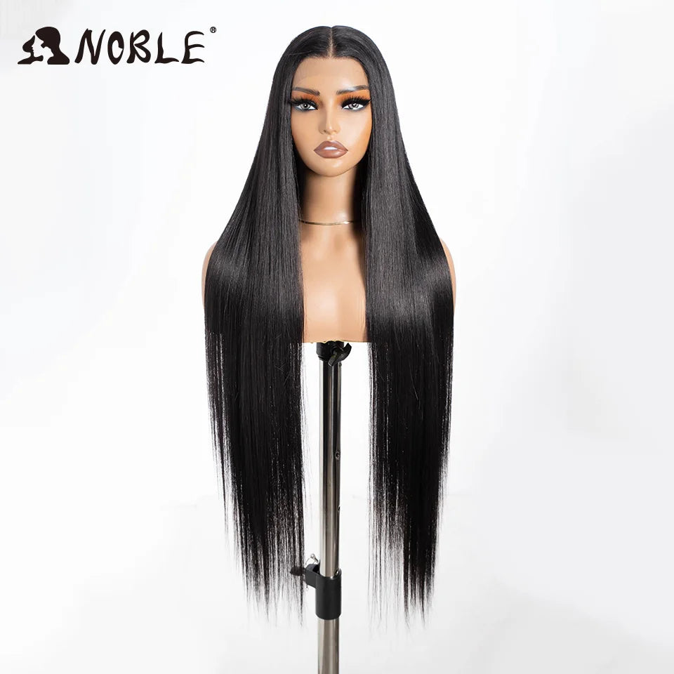 Perruque Synthétique Ombré Ondulée 38"