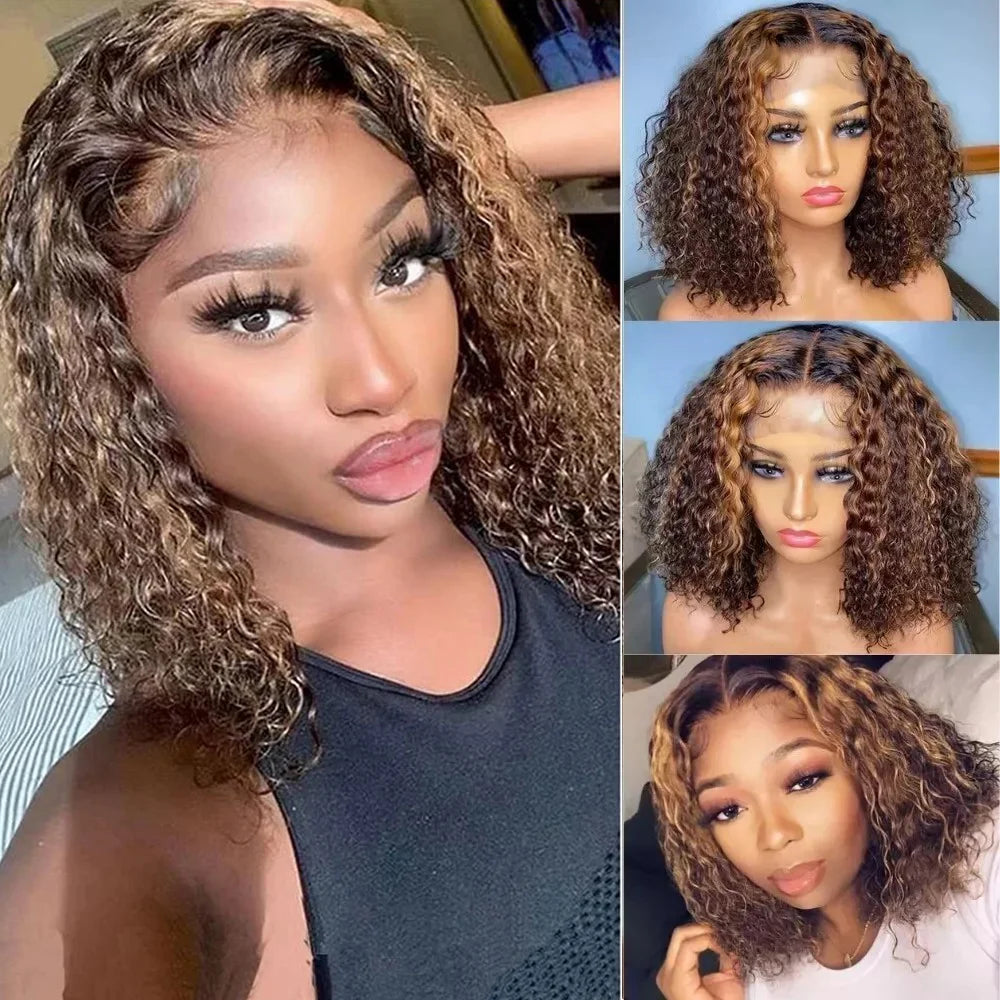 Perruque Bob 13x4 Deep Wave 1