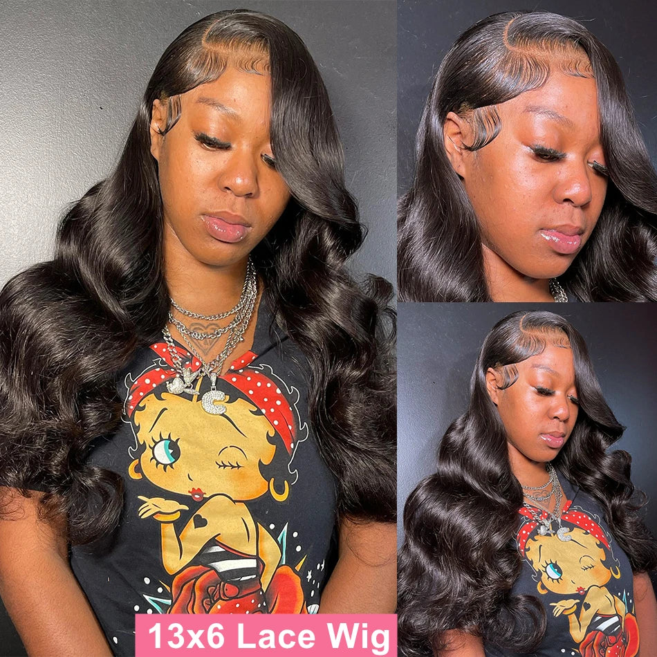 Perruque HD 13x6 Body Wave 40"