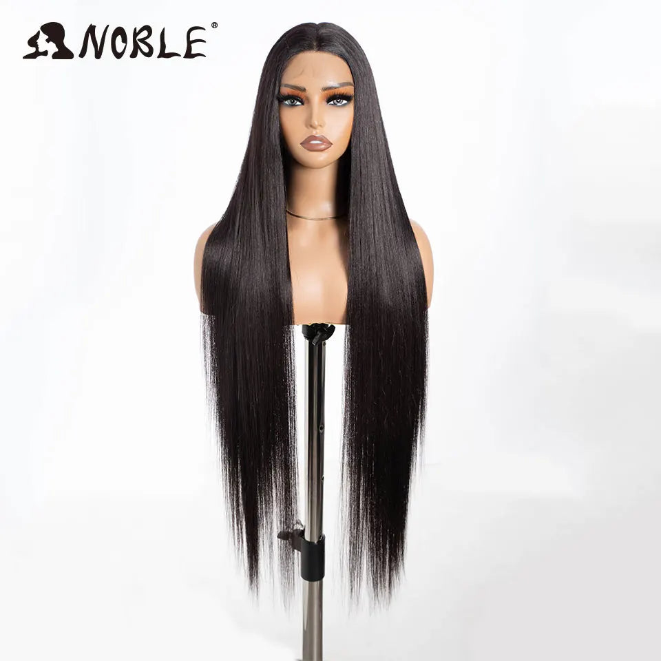 Perruque Synthétique Ombré Ondulée 38"