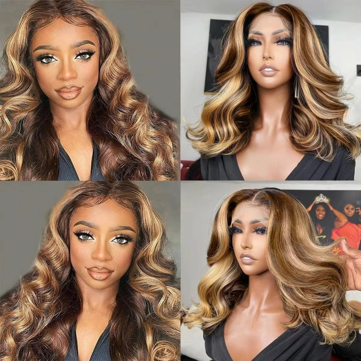 Perruque Blonde 13x4 Body Wave