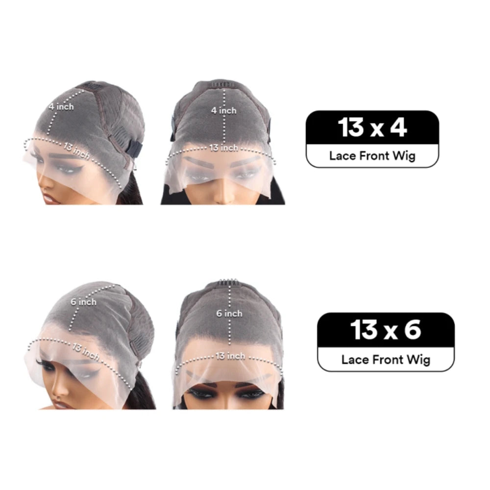 Perruque HD 13x6 Body Wave 40"