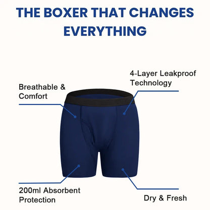 Boxers Anti-Fuite Confort Nuit