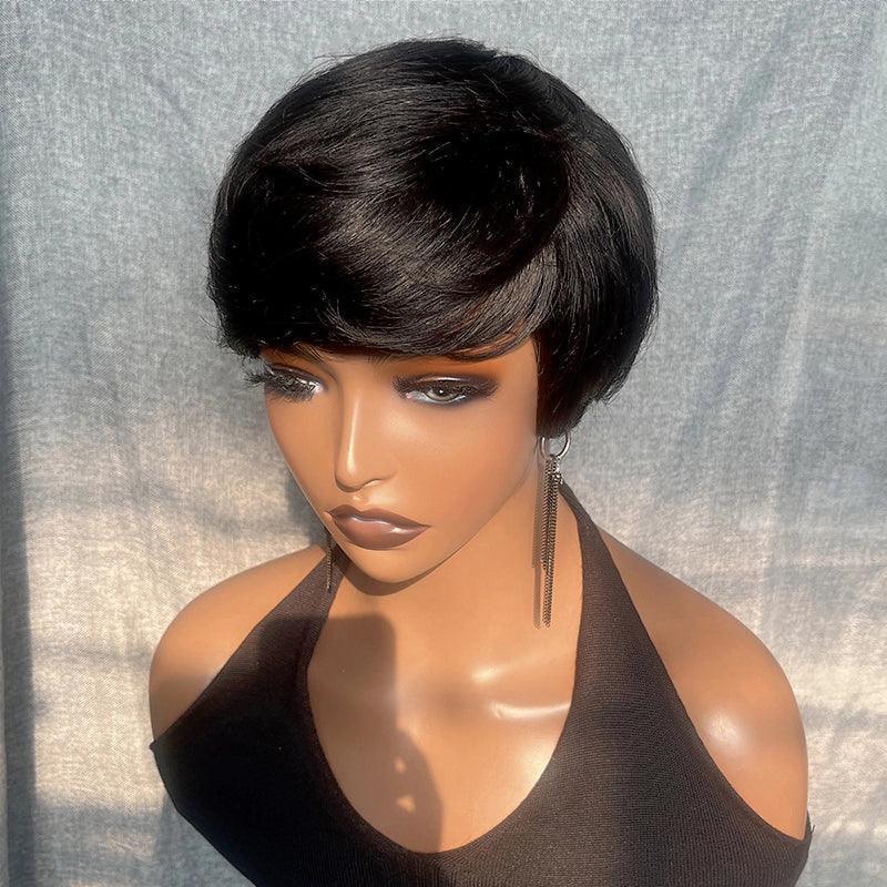 Perruque Pixie Sans Colle