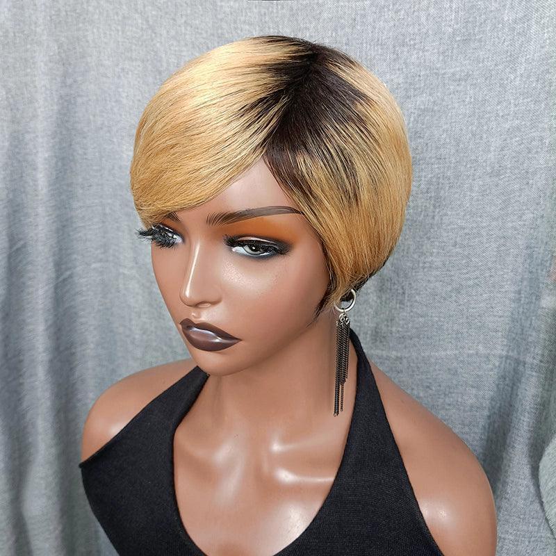Perruque Pixie Sans Colle