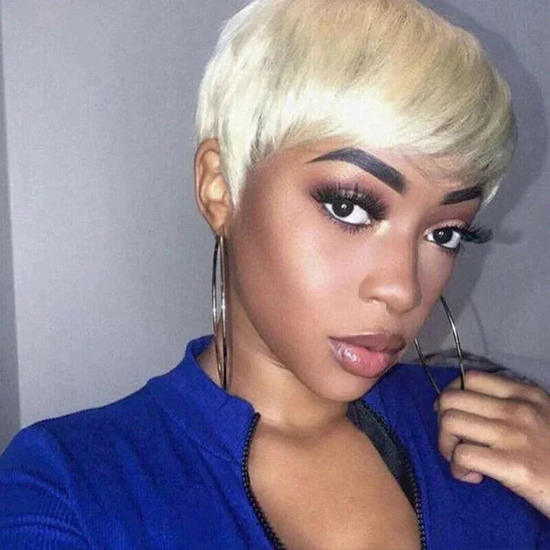 Perruque Pixie Sans Colle