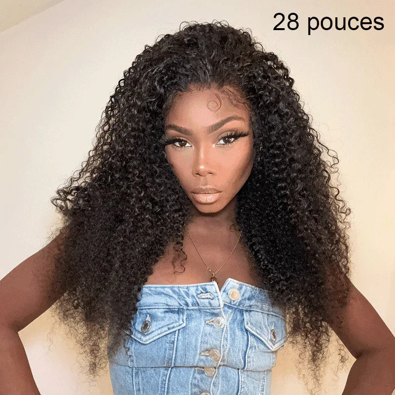 Perruque 13x4 Sans Colle Kinky Curly